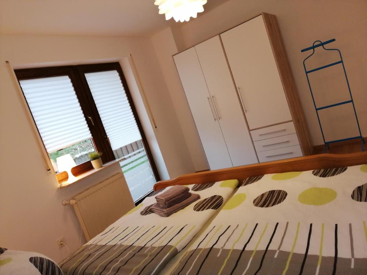 Ebenerdige Ferienwohnung Mit Grosser Terrasse In Der Naehe Des Waldes, Zum Wohlfuehlen Schoneck Kültér fotó
